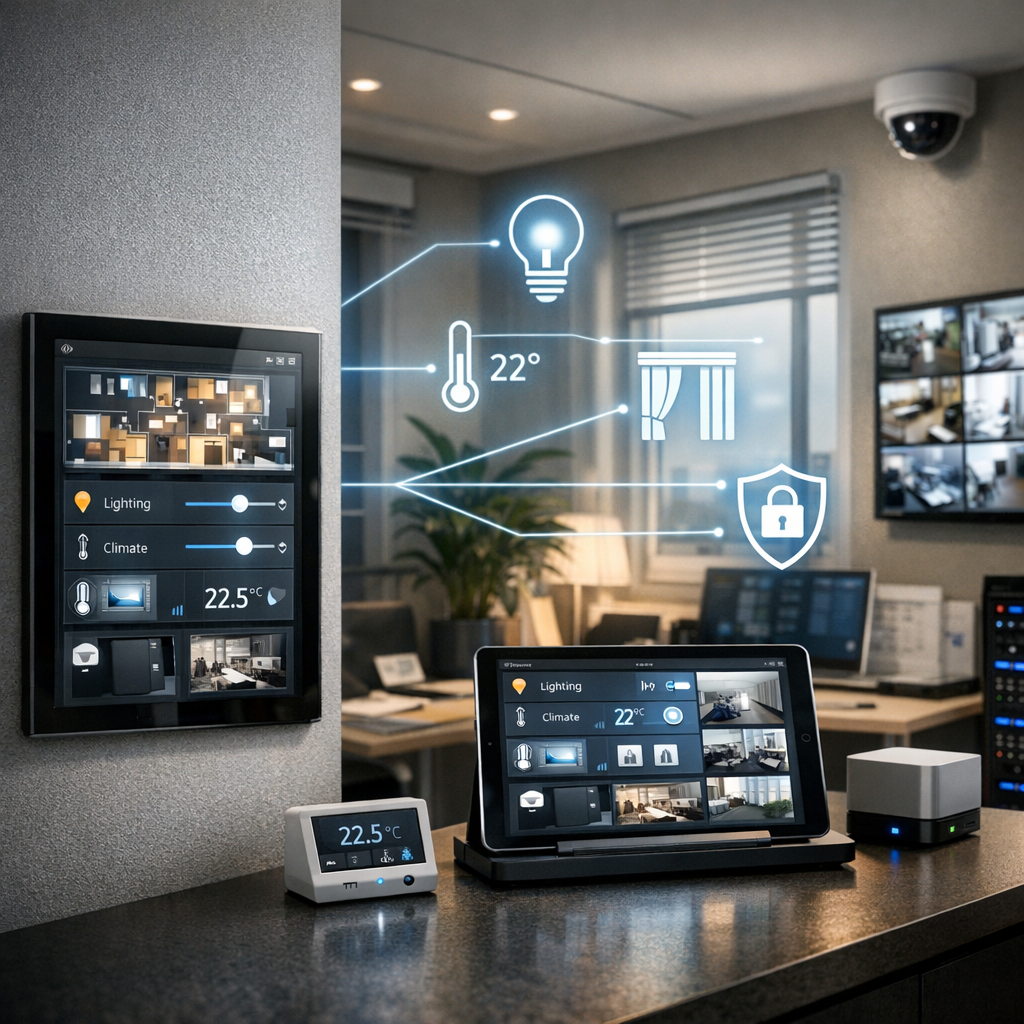 Интеграция умного освещения с климатом