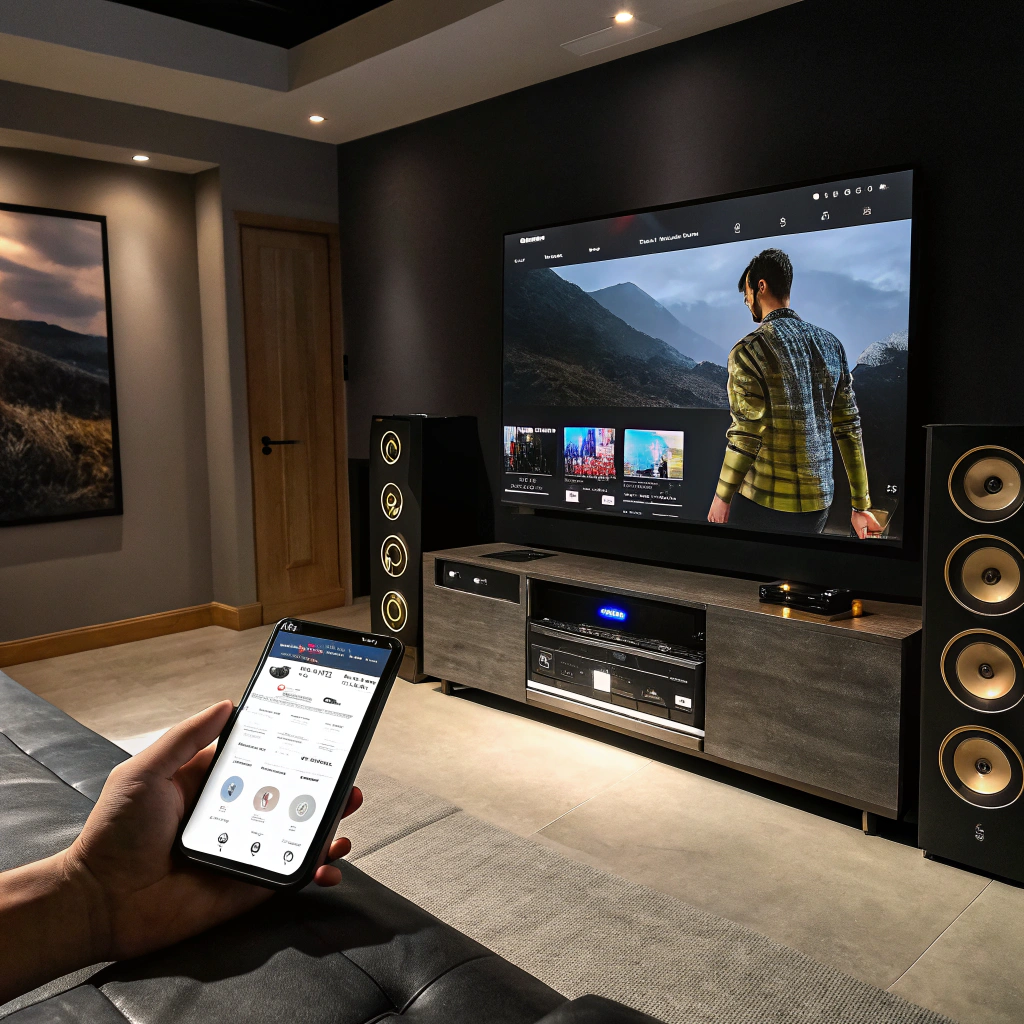 Интерфейс управления мультирум и кинотеатром